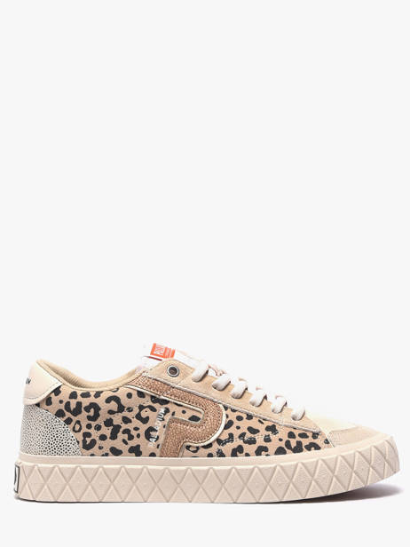 Sneakers Uit Leder Palladium Beige women 94663243